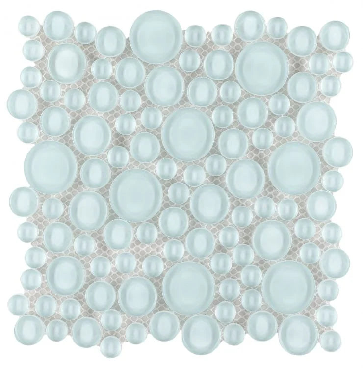 Lady Turquoise Glass Mosaic