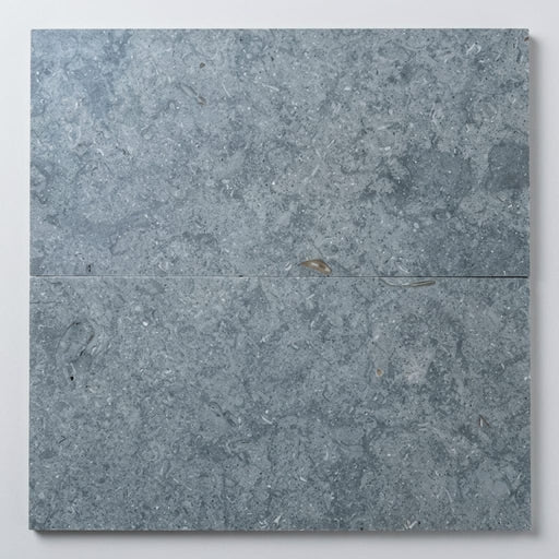 Lagos Blue Azul 12x24 Honed Limestone Tile close-up