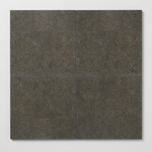 Lagos Blue Limestone Tile 12x24 Leathered 3/8 inch close-up