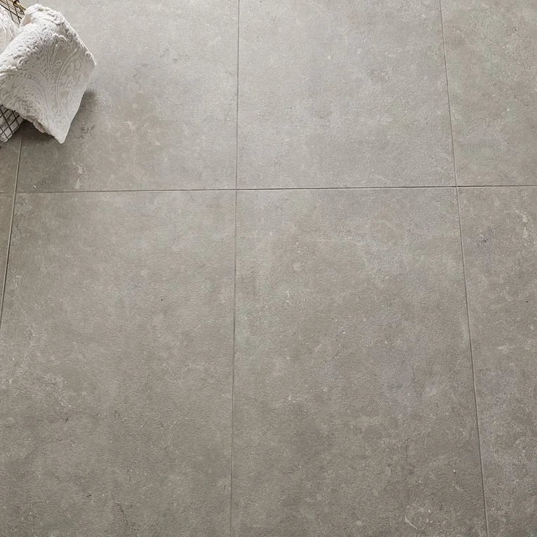 Lagos Concrete 3x12 Surface Bullnose Porcelain Trim