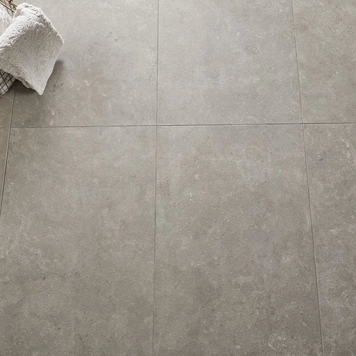 Lagos Concrete 3x12 Surface Bullnose Porcelain Trim