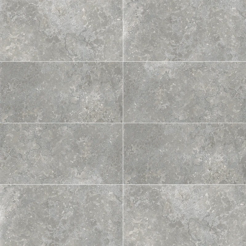 Lagos Concrete 3x12 Surface Bullnose Porcelain Trim