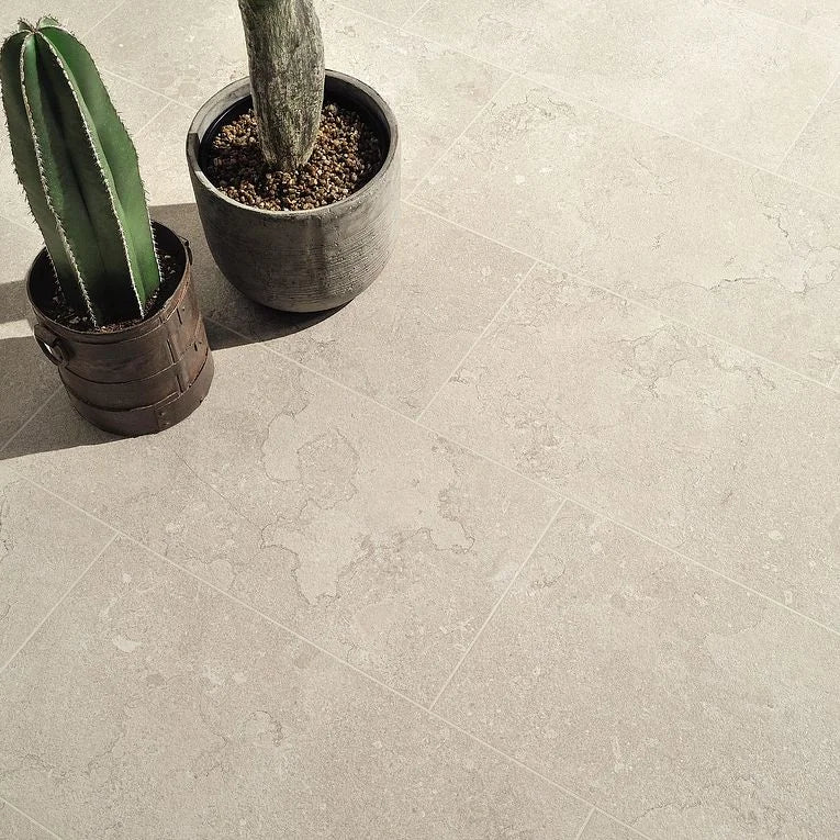 Lagos Ivory 3x12 Surface Bullnose Porcelain Trim