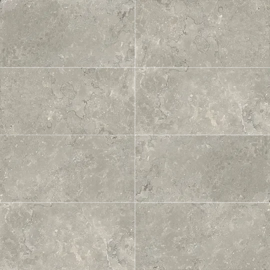 Lagos Light Grey 3x12 Surface Bullnose Porcelain Trim