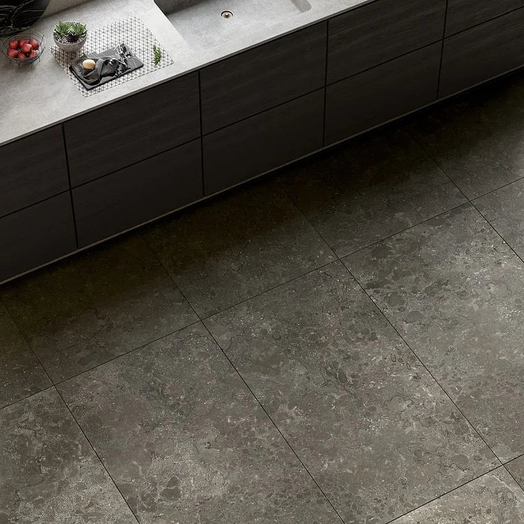 Lagos Mud 3x12 Surface Bullnose Porcelain Trim