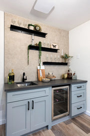 Lagos Mud 4 Inch Hexagon Porcelain Mosaic