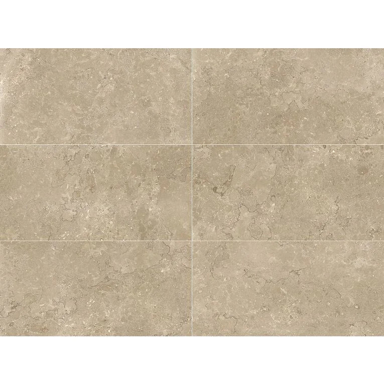 Lagos Sand 3x12 Surface Bullnose Porcelain Trim