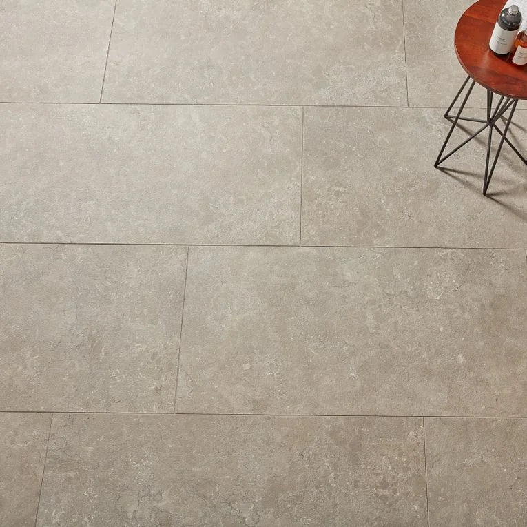 Lagos Sand 3x12 Surface Bullnose Porcelain Trim