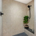 Lagos Sand 4 Inch Hexagon Porcelain Mosaic