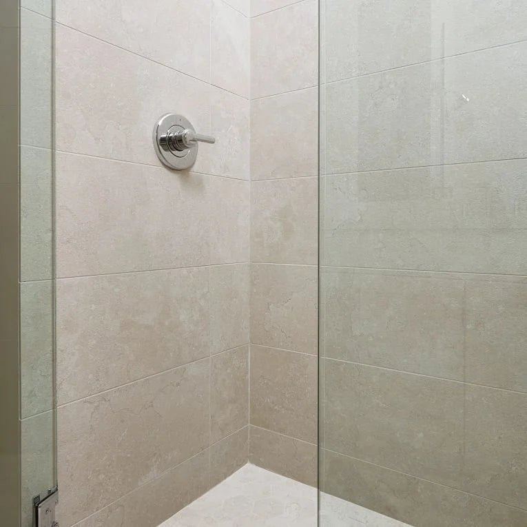 Lagos Sand 3x12 Surface Bullnose Porcelain Trim