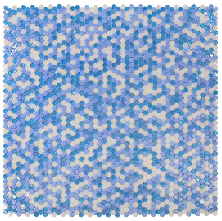 Laguna Beach Penny Glass Mosaic