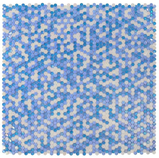 Laguna Beach Penny Glass Mosaic