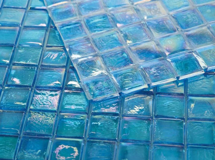 Laguna Fancy Blue Glass Mosaic