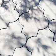 Lantern White 8x3 Gloss Porcelain Tile