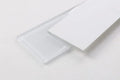 Lucy White 4x16 Glossy Glass Mosaic