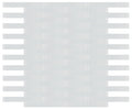 MIA White 2x16 Glossy Glass Mosaic