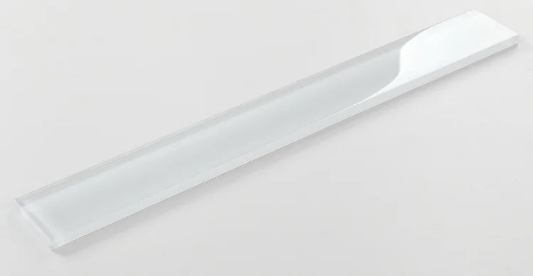 MIA White 2x16 Glossy Glass Mosaic