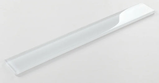 MIA White 2x16 Glossy Glass Mosaic
