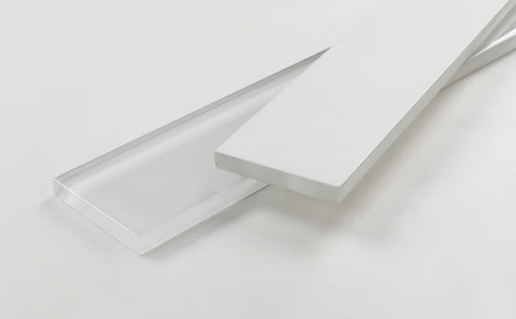 MIA White 2x16 Glossy Glass Mosaic