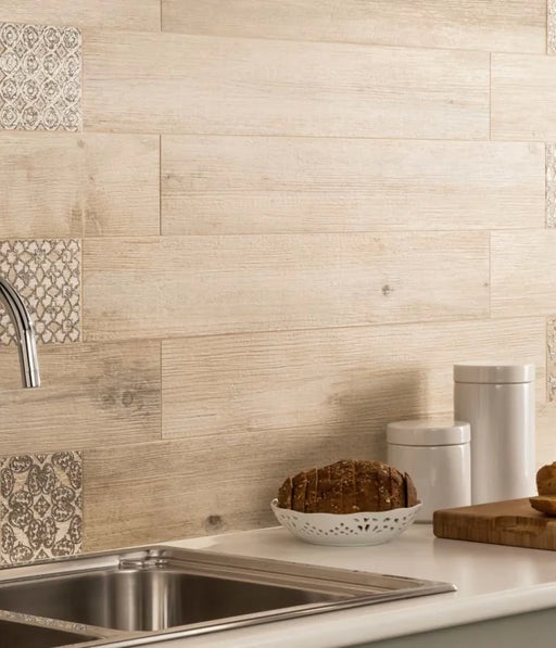 Larix Fieno 5.5x32 Rectified Wood Look Porcelain Tile