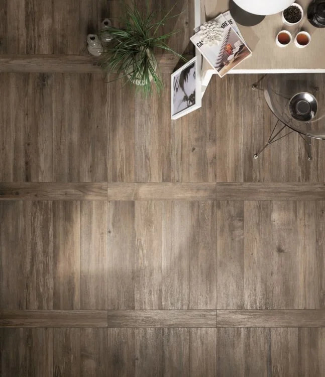 Larix Fume 8x68 Wood Look Porcelain Tile
