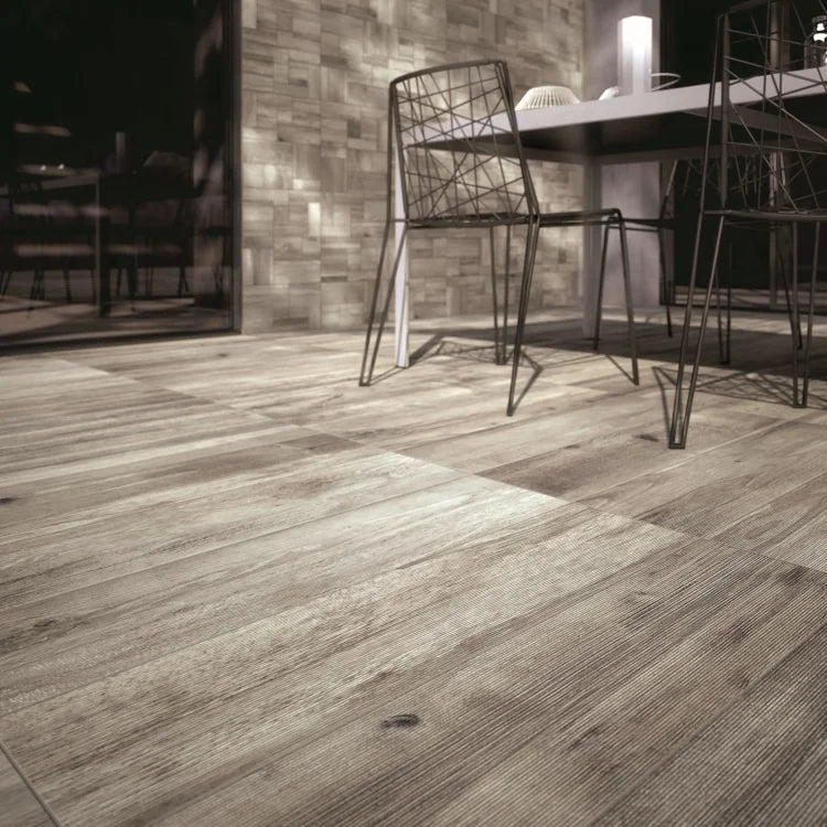 Larix Tortora 5.5x32 Rectified Wood Look Porcelain Tile