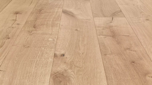 L'Artiste Bazille Plus 13/16 inch 9.5 inch Random Length Wire Brushed European Oak Hardwood Flooring