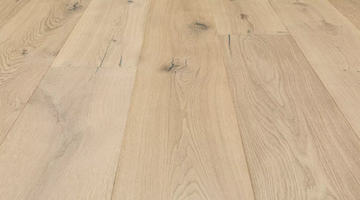 L'Artiste Bellini Plus 13/16 inch 9.5 inch Random Length Wire Brushed European Oak Hardwood Flooring