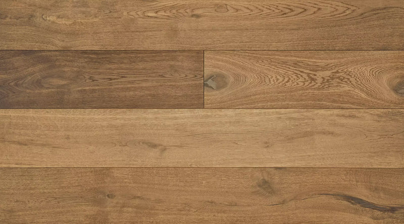 L'Artiste Monet Plus 13/16 inch 9.5 inch Random Length Wire Brushed European Oak Hardwood Flooring