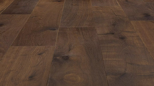 L'Artiste Rousseau Plus 13/16 inch 9.5 inch Random Length Wire Brushed European Oak Hardwood Flooring
