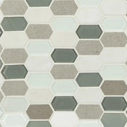 Lascari Picket Misc. 0.31 Inch Glass Mosaic Tile