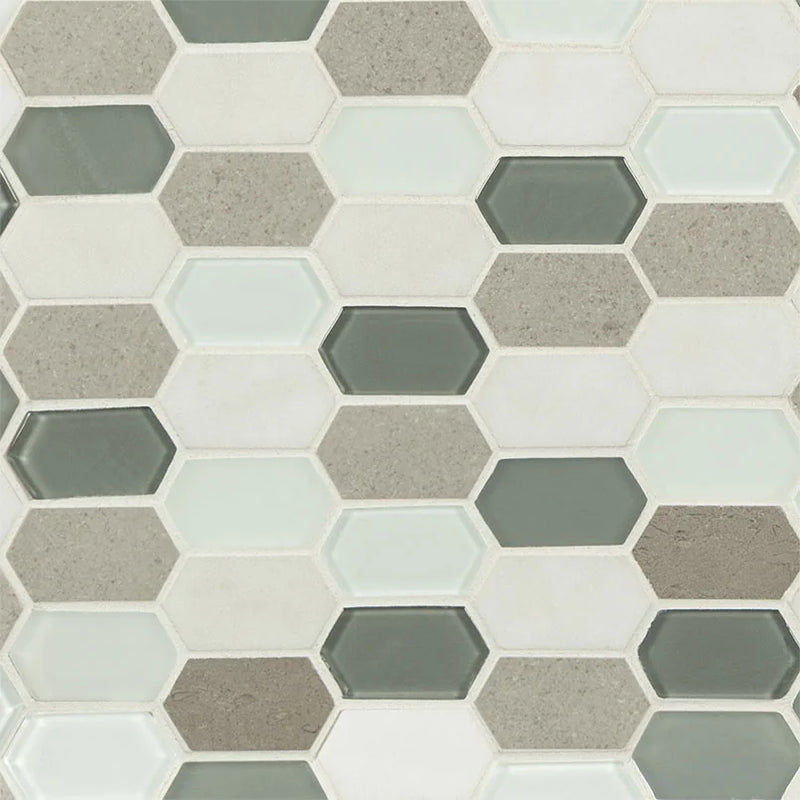 Lascari Picket Misc. 0.31 Inch Glass Mosaic Tile