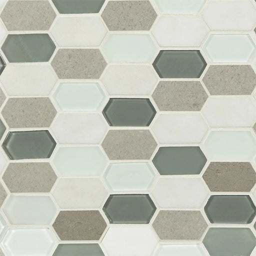 Lascari Picket Misc. 0.31 Inch Glass Mosaic Tile
