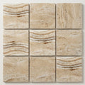 Latravonya Travertine 12x12 Tumbled Travertine Tile close-up