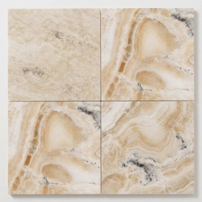 Latravonya Travertine 18x18 Filled & Honed Travertine Tile close-up