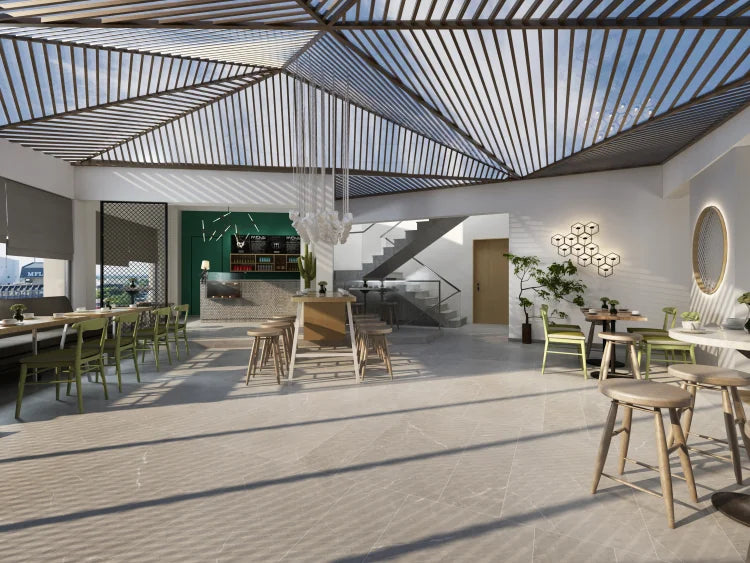 Lava Natural Grey 24x48 Matte Stone Look Porcelain Tile