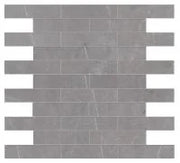 Lava Natural Grey 3x12 Bullnose Matte Porcelain Trim