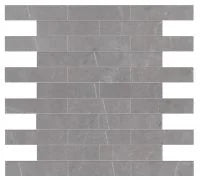 Lava Natural Grey 3x12 Bullnose Matte Porcelain Trim