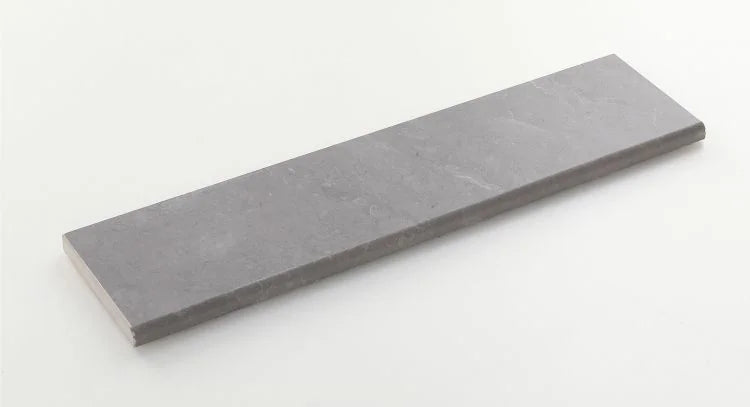 Lava Natural Grey 3x12 Bullnose Matte Porcelain Trim