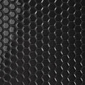 Le Cafe Black 12.75x10.25 Hexagon Gloss Glass Mosaic Tile