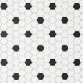 Le Cafe Deco Design 3 Matte 12x10.25 Porcelain Mosaic