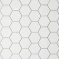 Le Cafe White 2x2 Hex Porcelain Mosaic