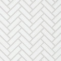 Le Cafe White Matte 12.5x11 1x3 Herringbone Porcelain Mosaic