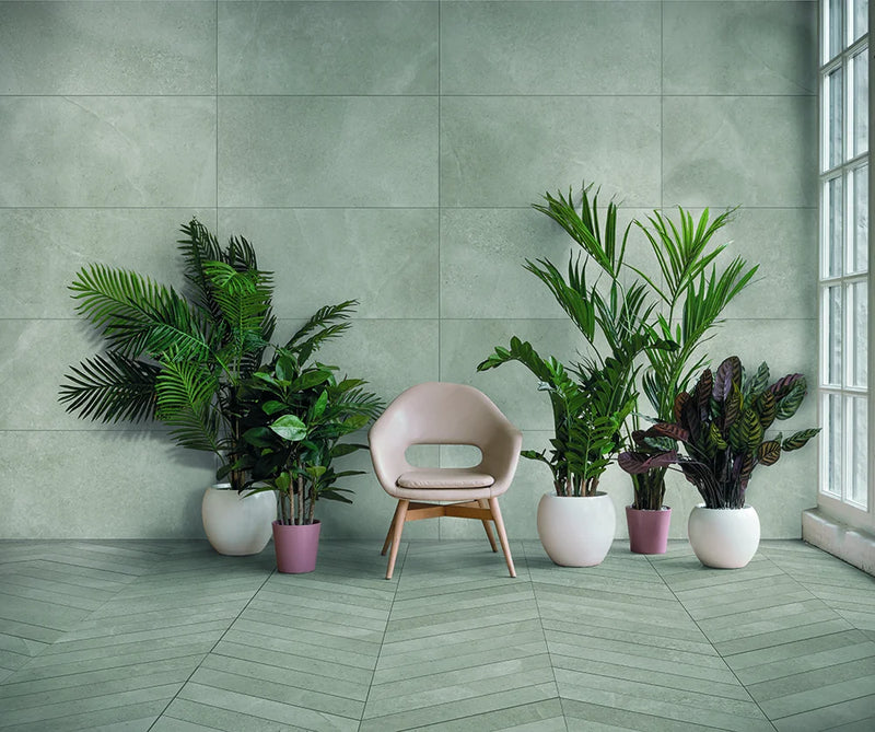 Leccese Cesellata Fossile R11 24x24 Porcelain Tile