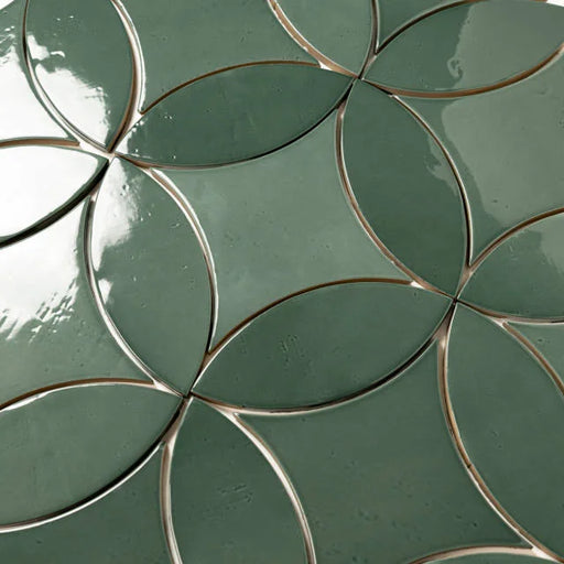 Legacy Kite Lagoon 6.5x6.5 Gloss Ceramic Field Tile