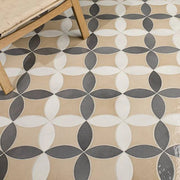 Legacy Kite Linen 6.5x6.5 Gloss Porcelain Tile