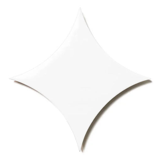 Legacy Kite White 6.5x6.5 Gloss Ceramic Tile