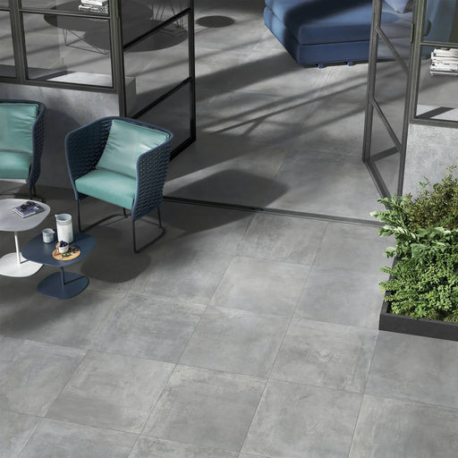 LeGarage Series SPARK Silver 12x24 Porcelain Tile