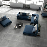 LeGarage Series Silver 40x40 Porcelain Tile