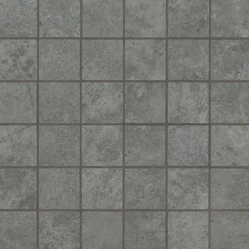 Legions Lunar Silver 2x2 Matte Porcelain Mosaic Tile